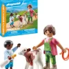 PLAYMOBIL 71803 Bäuerin mit Kind und Kalb | Teddy Toys Kinderwelt
