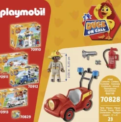 PLAYMOBIL 70828 Duck on Call - Mini-Auto Feuerwehr | Teddy Toys Kinderwelt