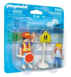 PLAYMOBIL 5939 Duo Pack Verkehrshelfer und S | Teddy Toys Kinderwelt