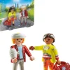 PLAYMOBIL 71506 DuoPack Sanitäterin mit Patient | Teddy Toys Kinderwelt