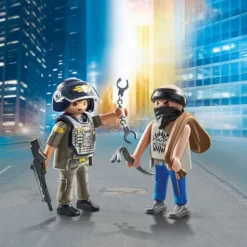 PLAYMOBIL 71505 DuoPack SWAT & Bandit | Teddy Toys Kinderwelt