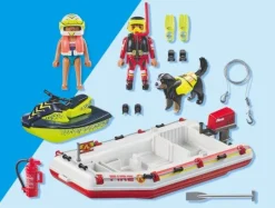PLAYMOBIL 71464 Feuerwehrboot mit Aqua Scooter | Teddy Toys Kinderwelt