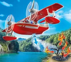 PLAYMOBIL 71463 Feuerwehrflugzeug mit Löschfunktion | Teddy Toys Kinderwelt