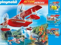 PLAYMOBIL 71463 Feuerwehrflugzeug mit Löschfunktion | Teddy Toys Kinderwelt