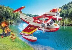PLAYMOBIL 71463 Feuerwehrflugzeug mit Löschfunktion | Teddy Toys Kinderwelt