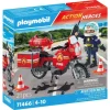 PLAYMOBIL 71466 Feuerwehrmotorrad am Unfallort | Teddy Toys Kinderwelt