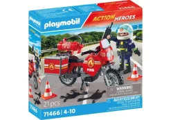 PLAYMOBIL 71466 Feuerwehrmotorrad am Unfallort | Teddy Toys Kinderwelt