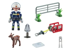 PLAYMOBIL 71467 Feuerwehr-Tierrettung | Teddy Toys Kinderwelt