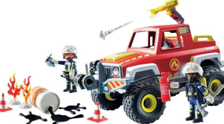 PLAYMOBIL 71824 Feuerwehrtruck | Teddy Toys Kinderwelt