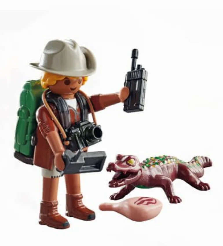 PLAYMOBIL 71168 Forscher mit jungem Kaiman | Teddy Toys Kinderwelt