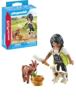 PLAYMOBIL 71759 Frau mit Ziegen | Teddy Toys Kinderwelt