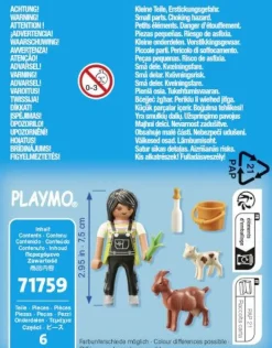 PLAYMOBIL 71759 Frau mit Ziegen | Teddy Toys Kinderwelt