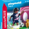 PLAYMOBIL 70875 Fußballerin mit Torwand | Teddy Toys Kinderwelt