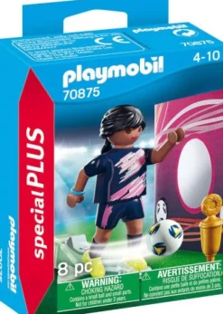 PLAYMOBIL 70875 Fußballerin mit Torwand | Teddy Toys Kinderwelt