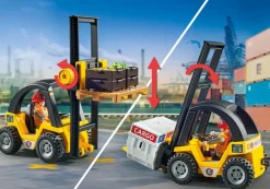 PLAYMOBIL 71528 Gabelstapler mit Fracht | Teddy Toys Kinderwelt