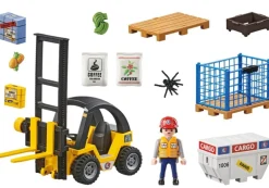 PLAYMOBIL 71528 Gabelstapler mit Fracht | Teddy Toys Kinderwelt