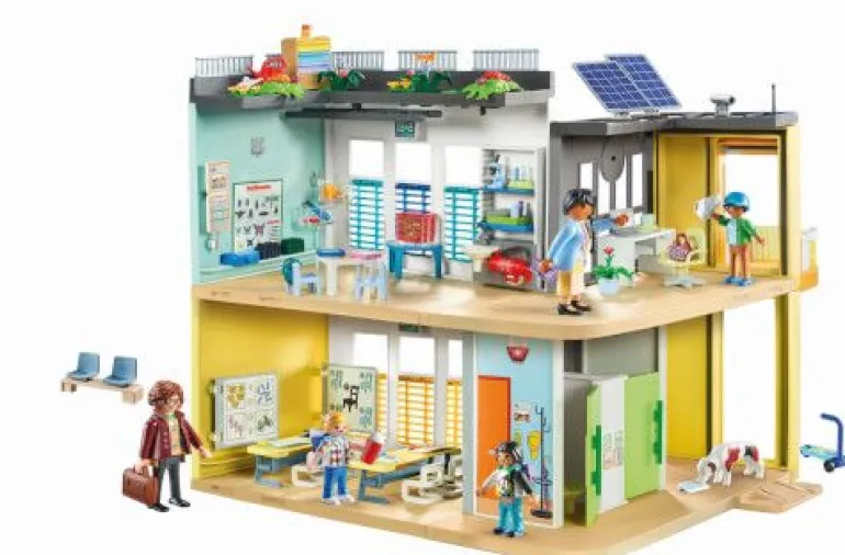 PLAYMOBIL 71327 Große Schule | Teddy Toys Kinderwelt