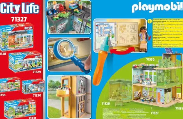 PLAYMOBIL 71327 Große Schule | Teddy Toys Kinderwelt
