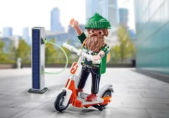 PLAYMOBIL 70873 Hipster mit E-Roller | Teddy Toys Kinderwelt