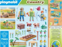 PLAYMOBIL 71443 Idyllischer Gemüsegarten bei den Großeltern | Teddy Toys Kinderwelt