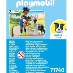 PLAYMOBIL 71740 Jogger mit Border Collie | Teddy Toys Kinderwelt