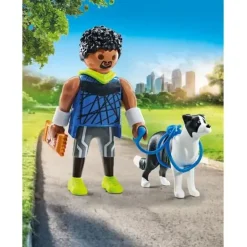 PLAYMOBIL 71740 Jogger mit Border Collie | Teddy Toys Kinderwelt