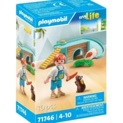 PLAYMOBIL 71746 Junge mit Meerschweinchen | Teddy Toys Kinderwelt