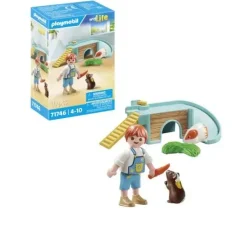 PLAYMOBIL 71746 Junge mit Meerschweinchen | Teddy Toys Kinderwelt