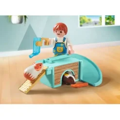 PLAYMOBIL 71746 Junge mit Meerschweinchen | Teddy Toys Kinderwelt