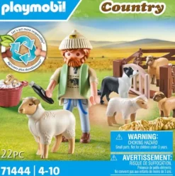 PLAYMOBIL 71444 Junger Schäfer mit Schafen | Teddy Toys Kinderwelt