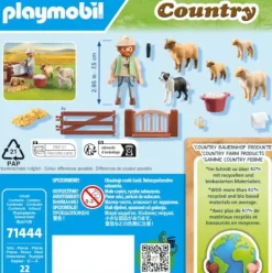 PLAYMOBIL 71444 Junger Schäfer mit Schafen | Teddy Toys Kinderwelt