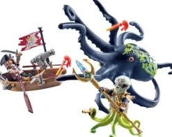 PLAYMOBIL 71419 Kampf gegen den Riesenoktopus | Teddy Toys Kinderwelt