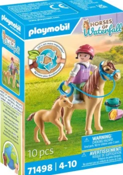 PLAYMOBIL 71498 Kind mit Pony und Fohlen | Teddy Toys Kinderwelt