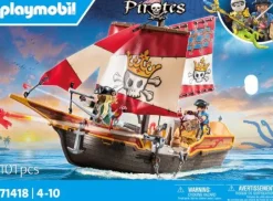 PLAYMOBIL 71418 Kleines Piratenschiff | Teddy Toys Kinderwelt