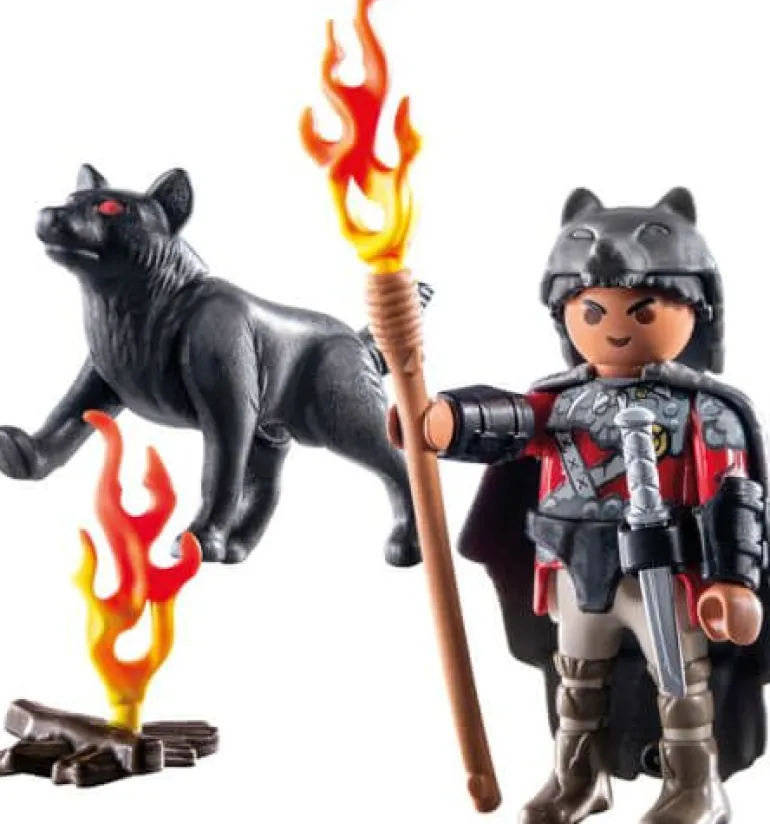 PLAYMOBIL 71482 Krieger mit Wolf | Teddy Toys Kinderwelt