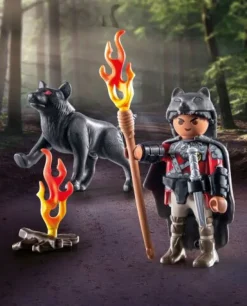 PLAYMOBIL 71482 Krieger mit Wolf | Teddy Toys Kinderwelt