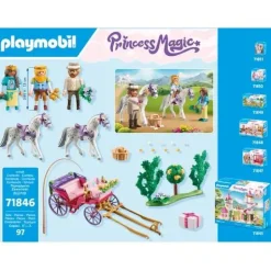PLAYMOBIL 71846 Kutschfahrt mit Prinzessin und Prinz | Teddy Toys Kinderwelt