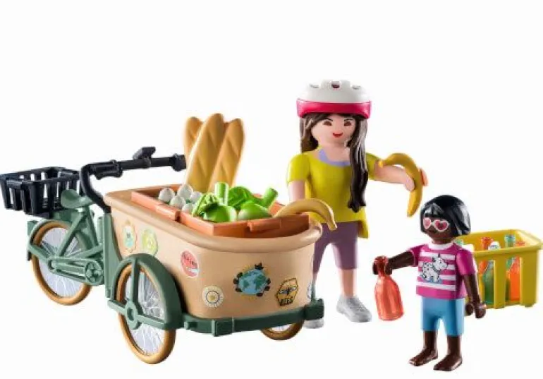 PLAYMOBIL 71306 Lastenfahrrad | Teddy Toys Kinderwelt