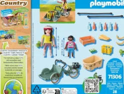 PLAYMOBIL 71306 Lastenfahrrad | Teddy Toys Kinderwelt