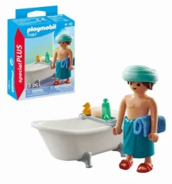 PLAYMOBIL 71167 Mann in der Badewanne | Teddy Toys Kinderwelt
