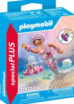 PLAYMOBIL 71477 Meerjungfrau mit Spritzkrake | Teddy Toys Kinderwelt