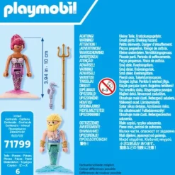 PLAYMOBIL 71799 Meerjungfrau und Meermann | Teddy Toys Kinderwelt
