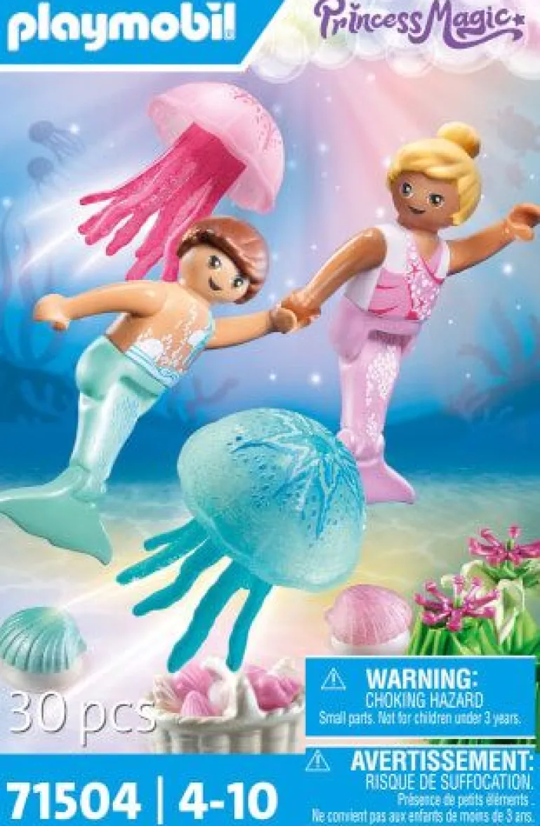 PLAYMOBIL 71504 Meerjungfrauen-Kinder mit Quallen | Teddy Toys Kinderwelt