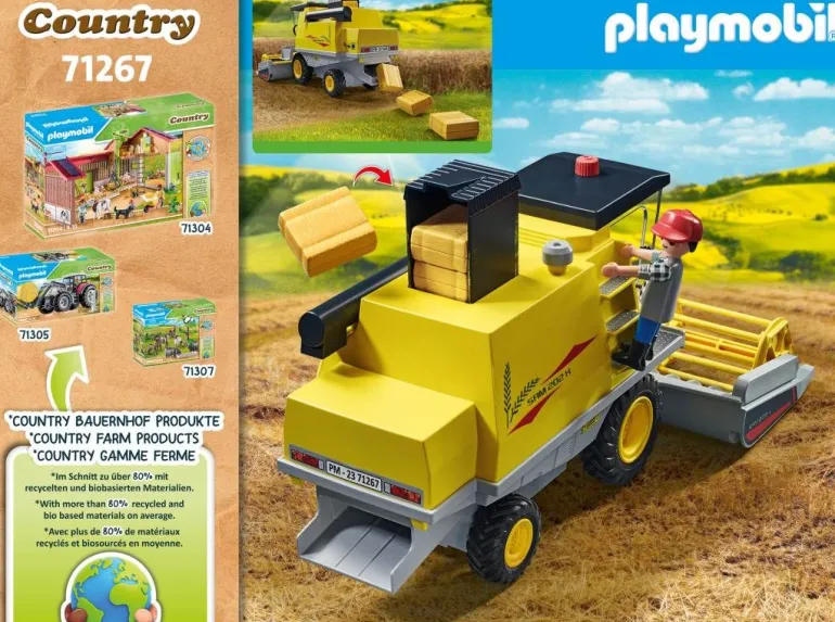 PLAYMOBIL® - Mähdrescher | Teddy Toys Kinderwelt