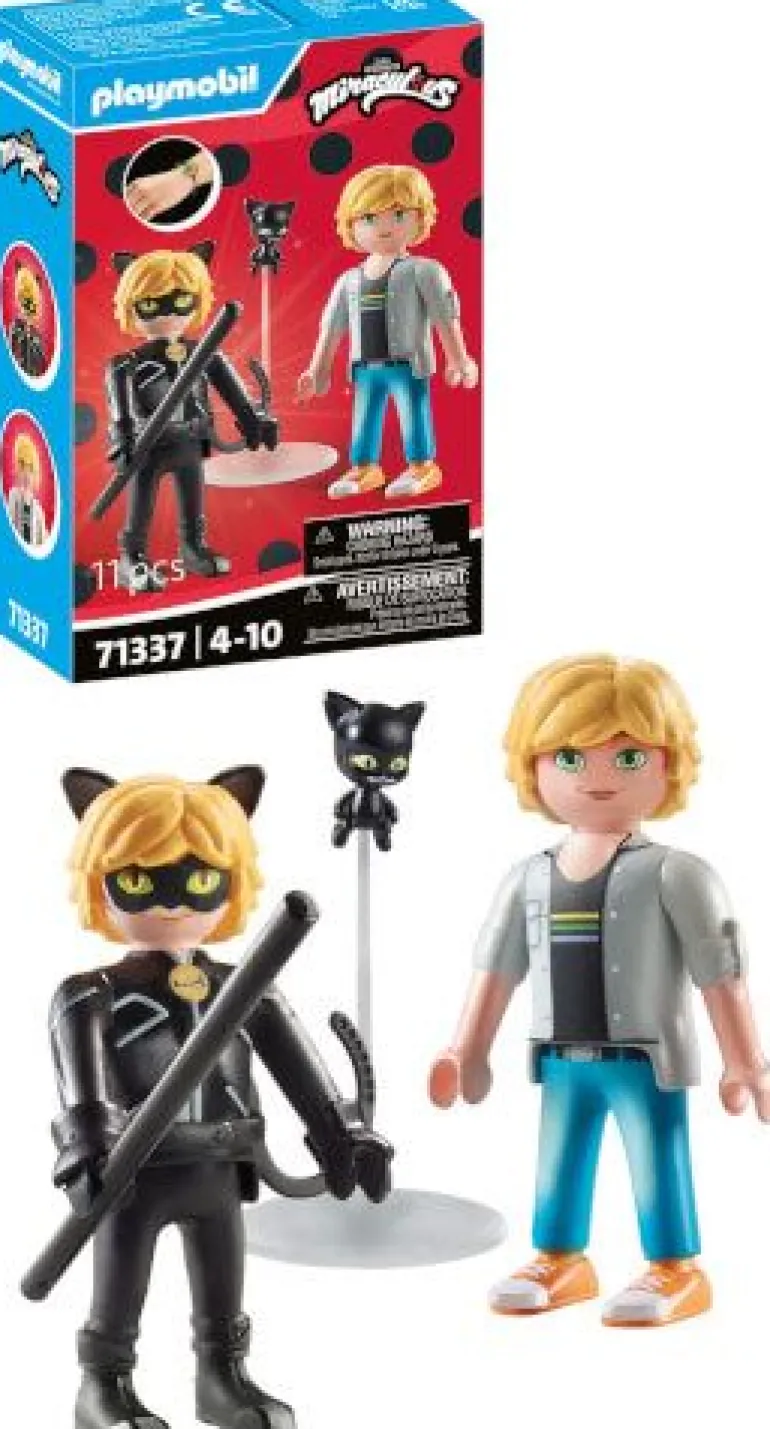 PLAYMOBIL 71337 Miraculous: Adrien & Cat Noir | Teddy Toys Kinderwelt