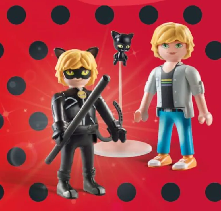 PLAYMOBIL 71337 Miraculous: Adrien & Cat Noir | Teddy Toys Kinderwelt