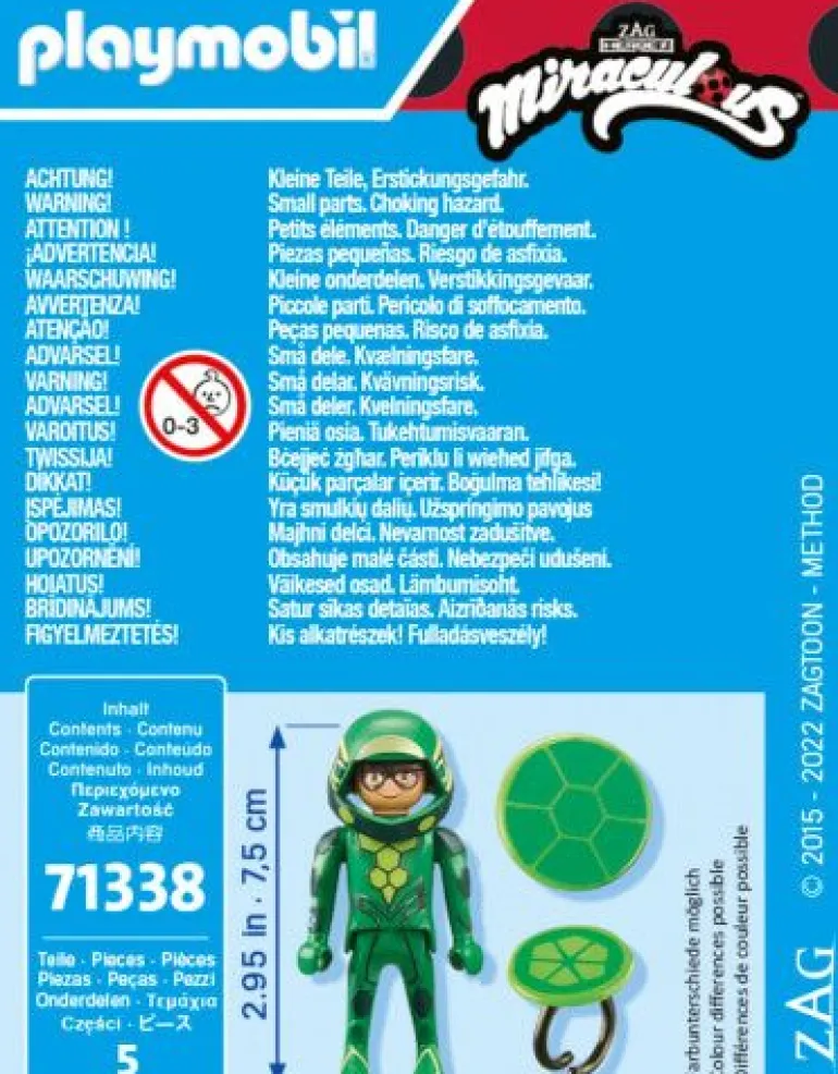 PLAYMOBIL 71338 Miraculous: Carapace | Teddy Toys Kinderwelt