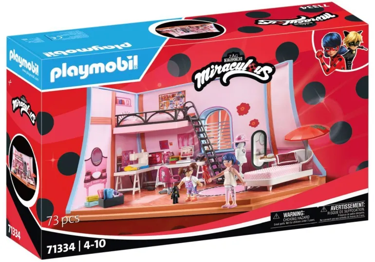 PLAYMOBIL 71334 Miraculous: Marinettes Loft | Teddy Toys Kinderwelt