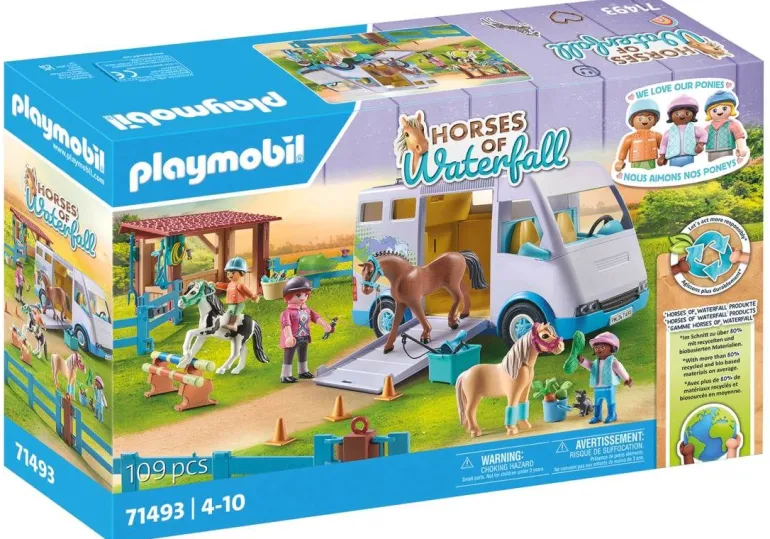 PLAYMOBIL 71493 Mobile Reitschule | Teddy Toys Kinderwelt