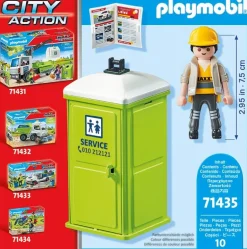 PLAYMOBIL 71435 Mobile Toilette | Teddy Toys Kinderwelt